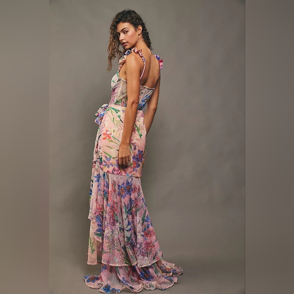 PatBO Iris Lace Bustier Maxi Dress - Picture 4 of 4